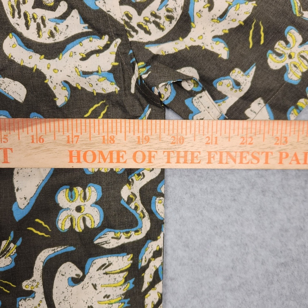 Patagonia Shirt Small Green Floral Go To Camp Hawaiian Vacation Cruise Beach - Picture 11 of 11
